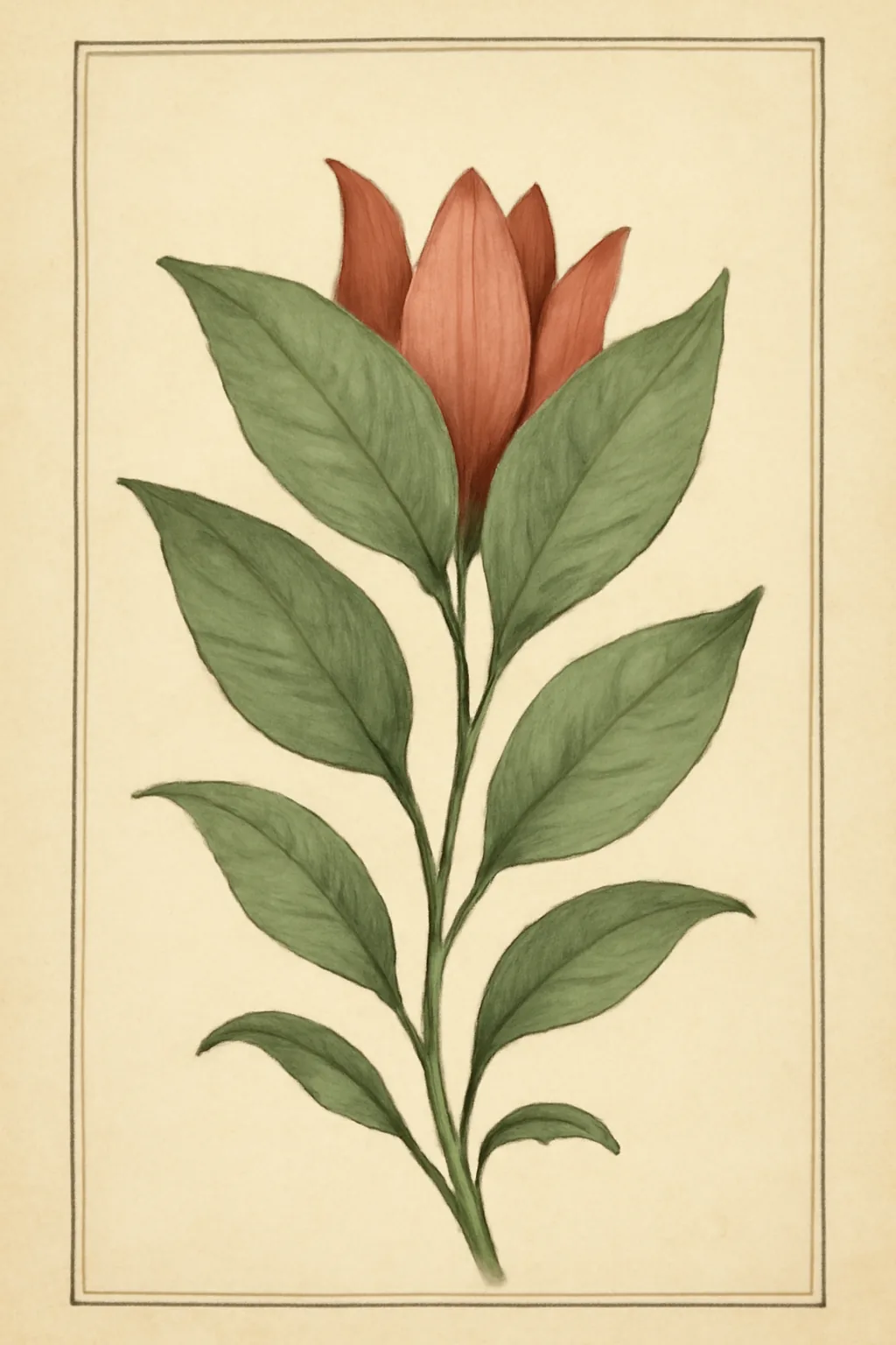 Illustration éditoriale botanique — Clitoris-moi.ch