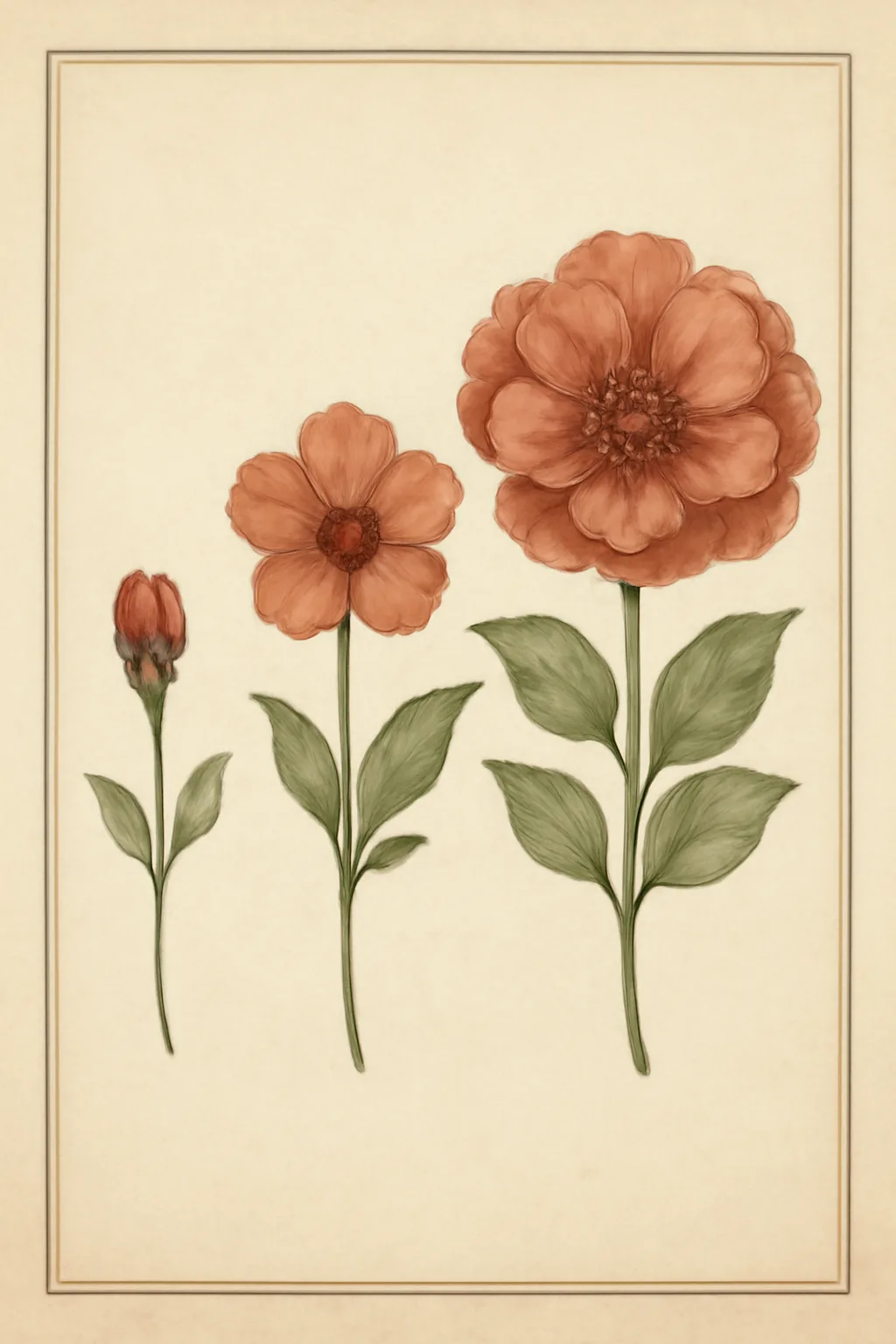 Illustration éditoriale botanique — Clitoris-moi.ch